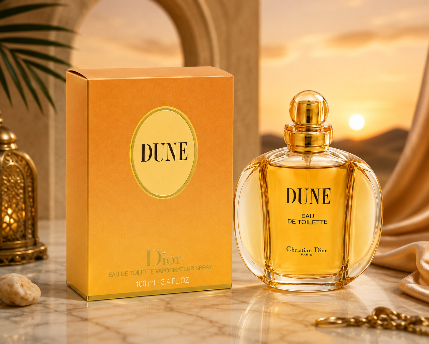 Dior Dune Eau de Toilette for Women – New in Box – 100ml / 3.4 oz
