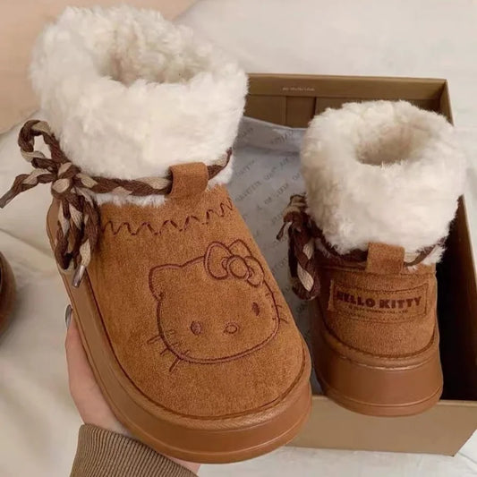 Hello Kitty Snow Sherpa Boots