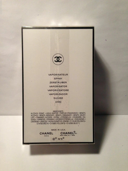 CHANEL N°5 Eau De Parfum Spray 3.4oz/100 ml New in Sealed Box