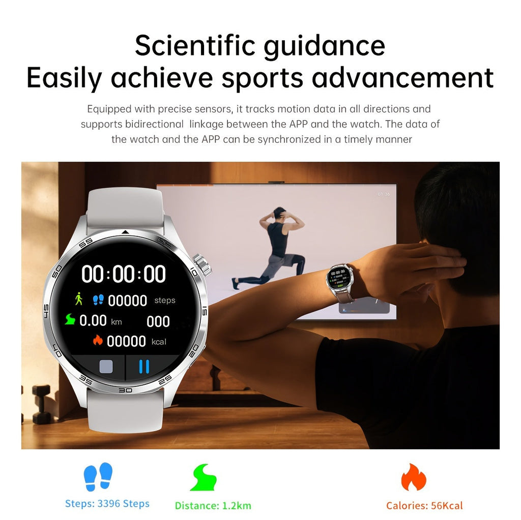 Paearofero - GT5 Pro Smartwatch With HD Display & AI Assist