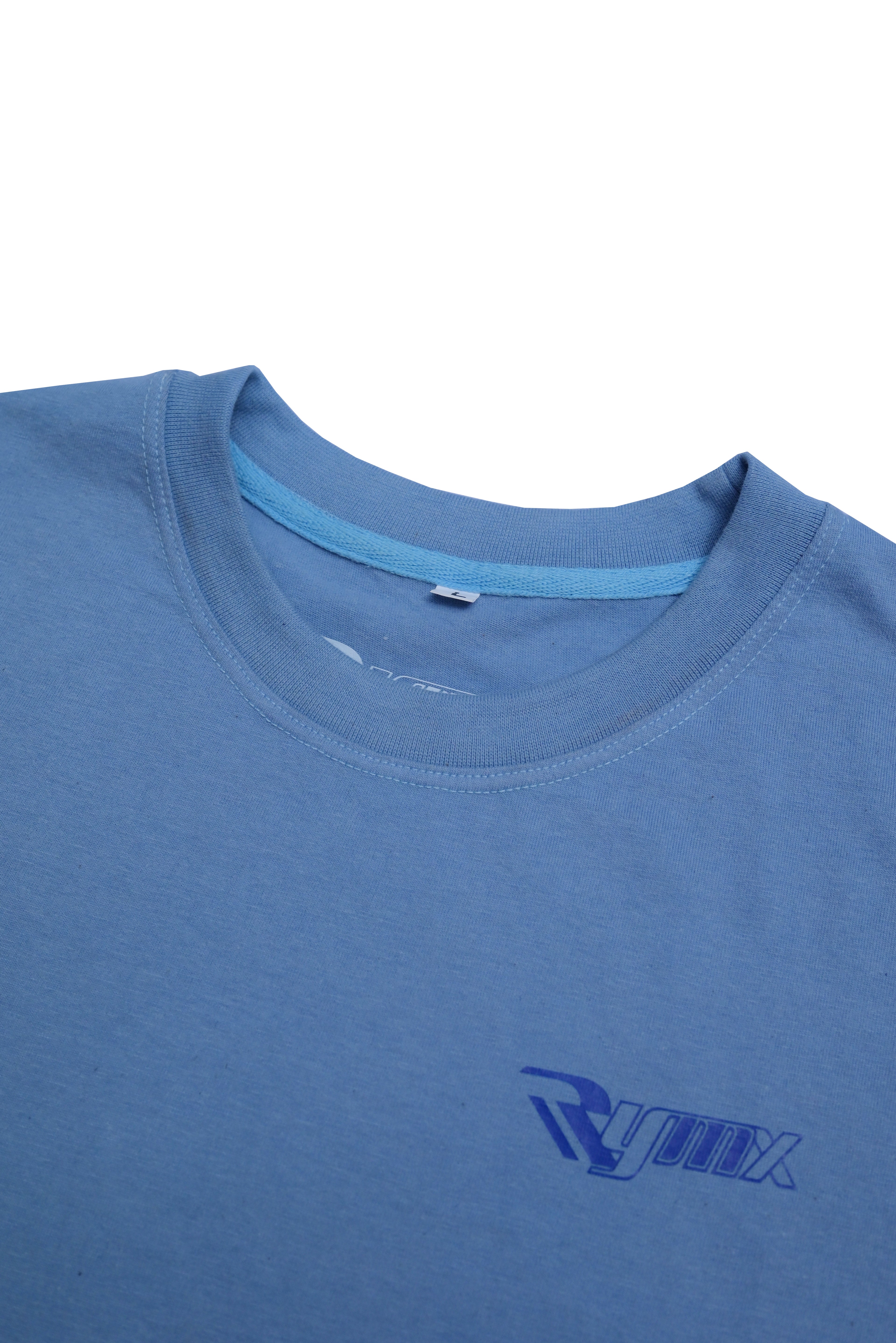 RYMX Men T-Shirt – 100% Cotton, Short Sleeve, Casual Slim Fit, Breathable