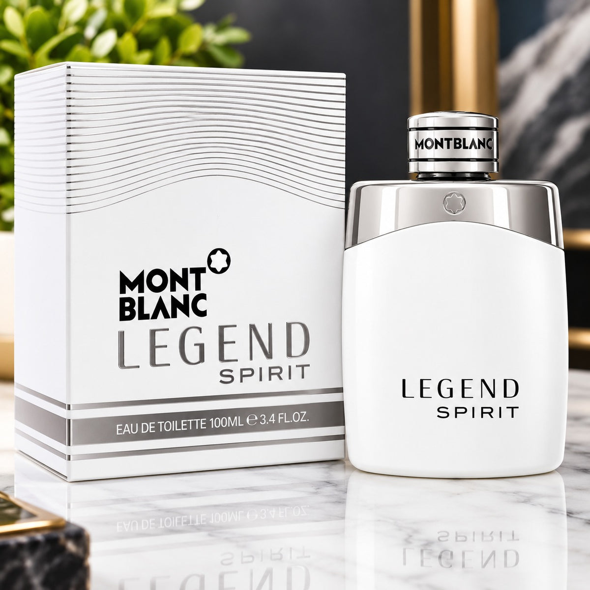 Montblanc Legend Spirit Eau de Toilette Spray for Men 3.4 oz / 100 ml