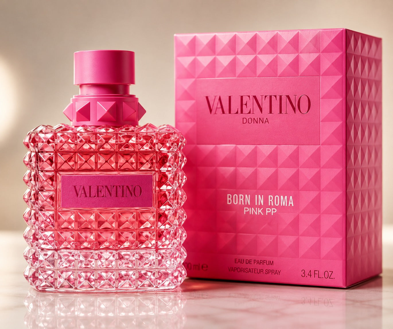 Valentino Donna Born In Roma Pink PP Eau de Parfum – 3.4 oz / 100ml