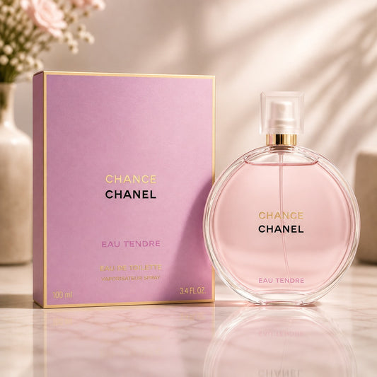 CHANEL Chance Eau Tendre Eau de Toilette – 100ml / 3.4 fl. oz.