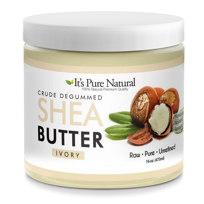 Luxurious Crude & Degumed Shea Butter- Natures Ultimate Skin Nourisher