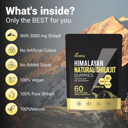 Pure Himalayan Shilajit Gummies