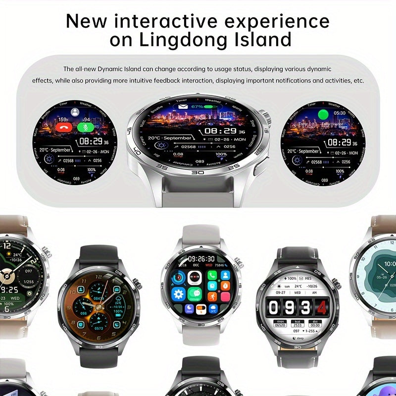 Paearofero - GT5 Pro Smartwatch With HD Display & AI Assist