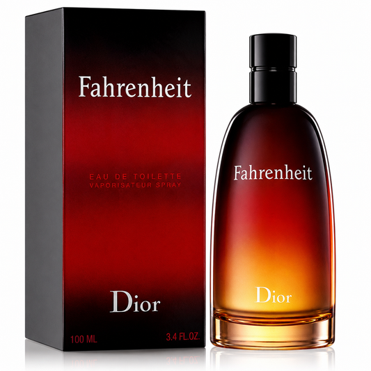 Dior Fahrenheit Eau de Toilette Spray for Men – Long-Lasting Woody Leather Cologne