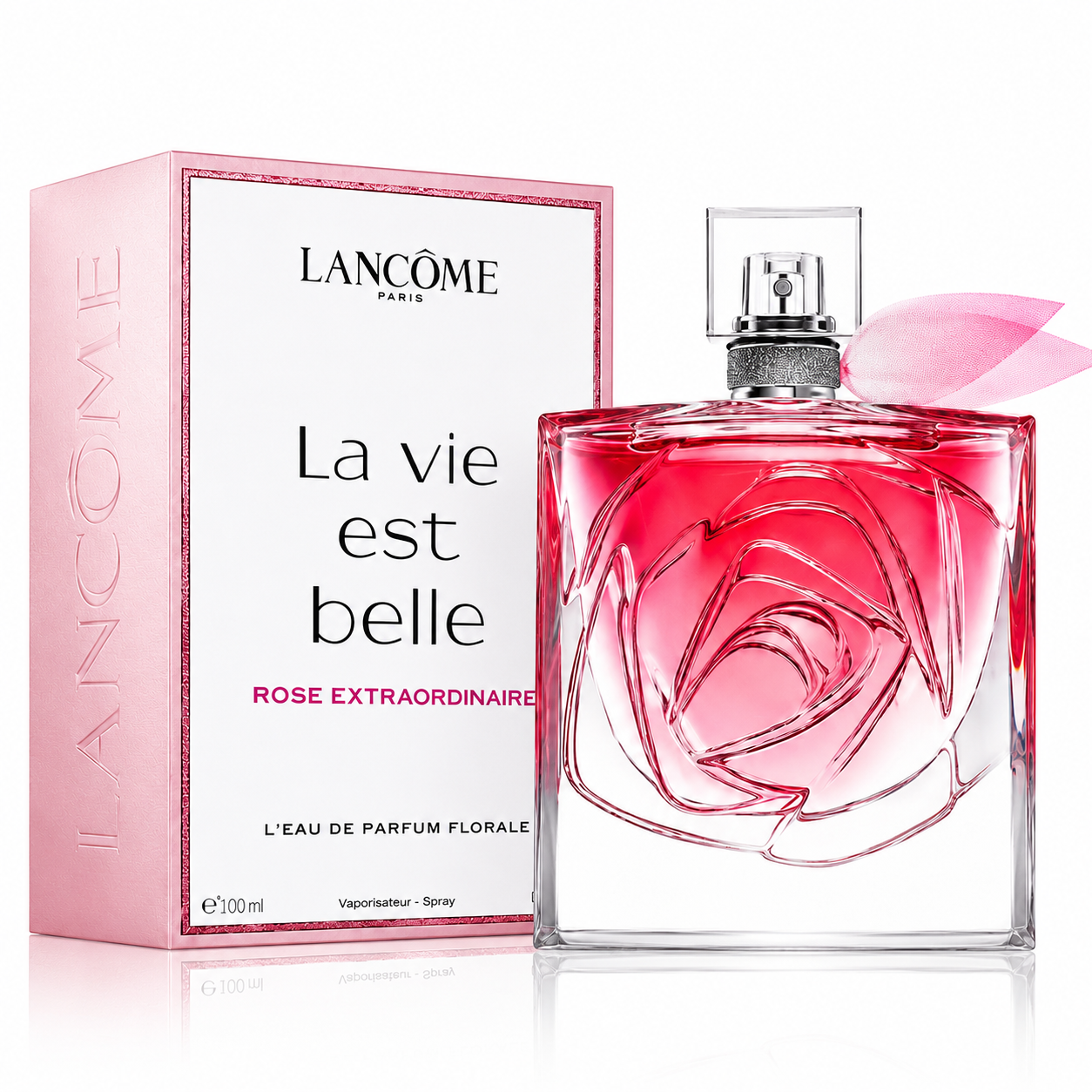 Lancôme La Vie Est Belle Rose Extraordinaire Eau de Parfum Florale Spray for Women 100ml (3.4 fl oz)