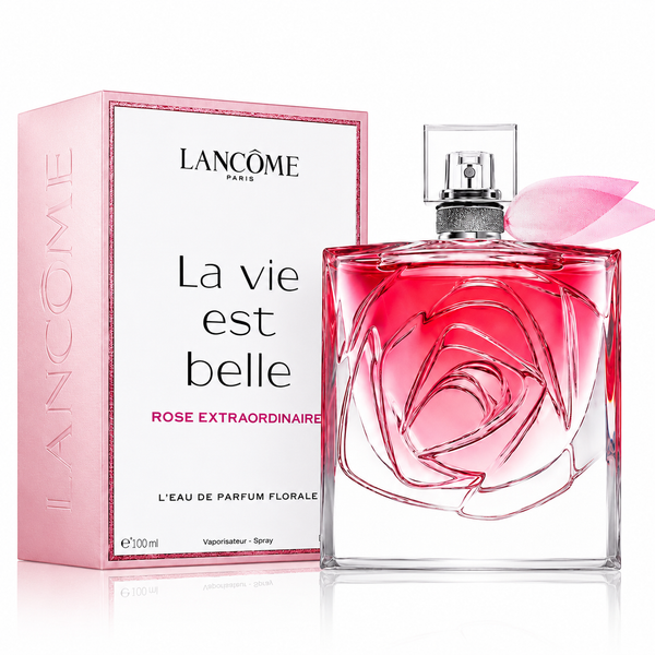 Lancôme La Vie Est Belle Rose Extraordinaire Eau de Parfum Florale Spray for Women 100ml (3.4 fl oz)