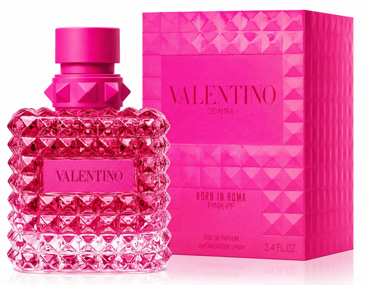 Valentino Donna Born In Roma Pink PP Eau de Parfum Spray for Women 3.4 oz / 100ml