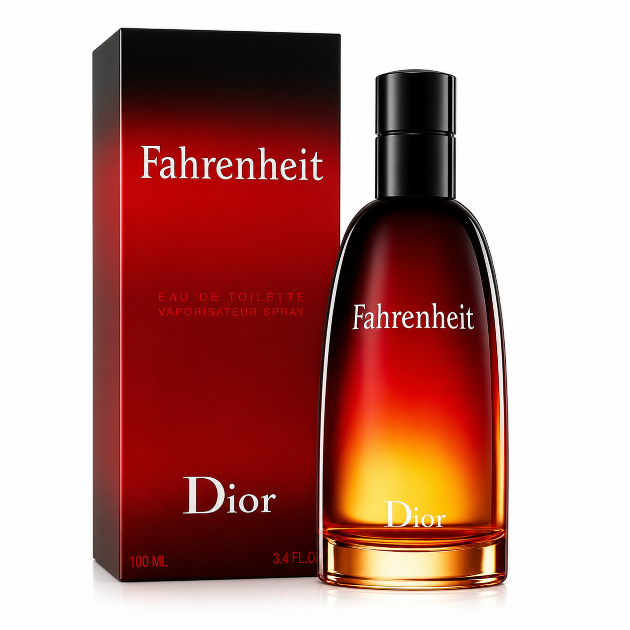 Dior Fahrenheit Eau de Toilette Spray 3.4 oz / 100ml for Men – Luxury Fragrance