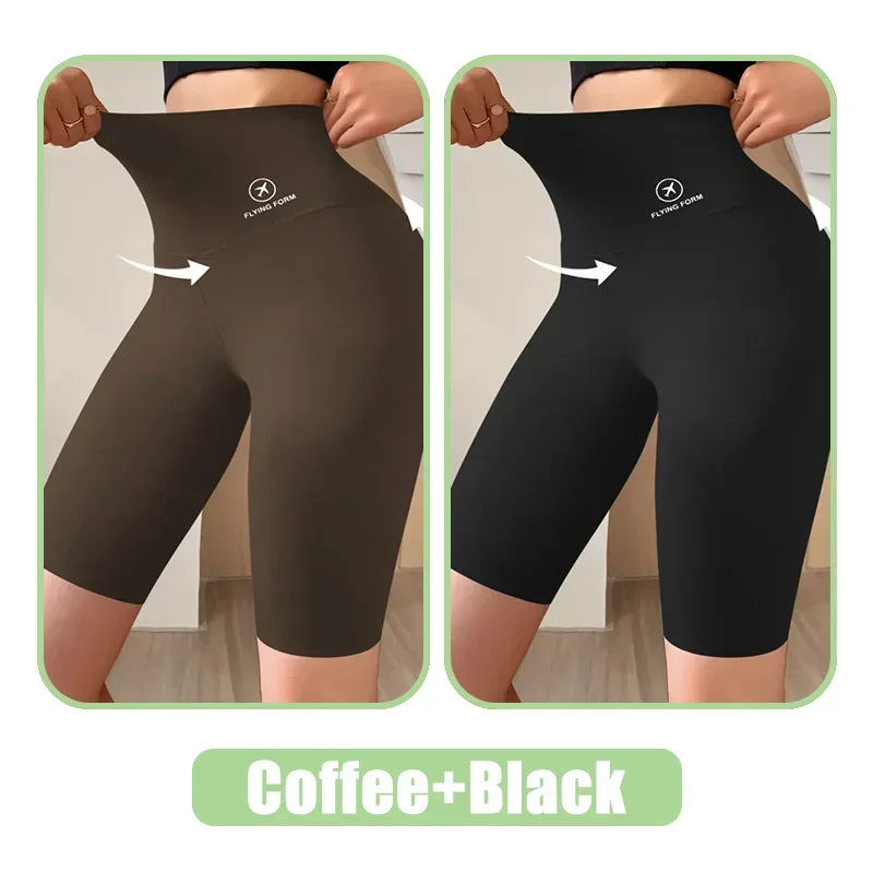 M-XL Women Shorts Sports Shorts For Women New Cycling Jogging Fitness High Waist Push Up Gym shorts Leggings Yoga Clothing