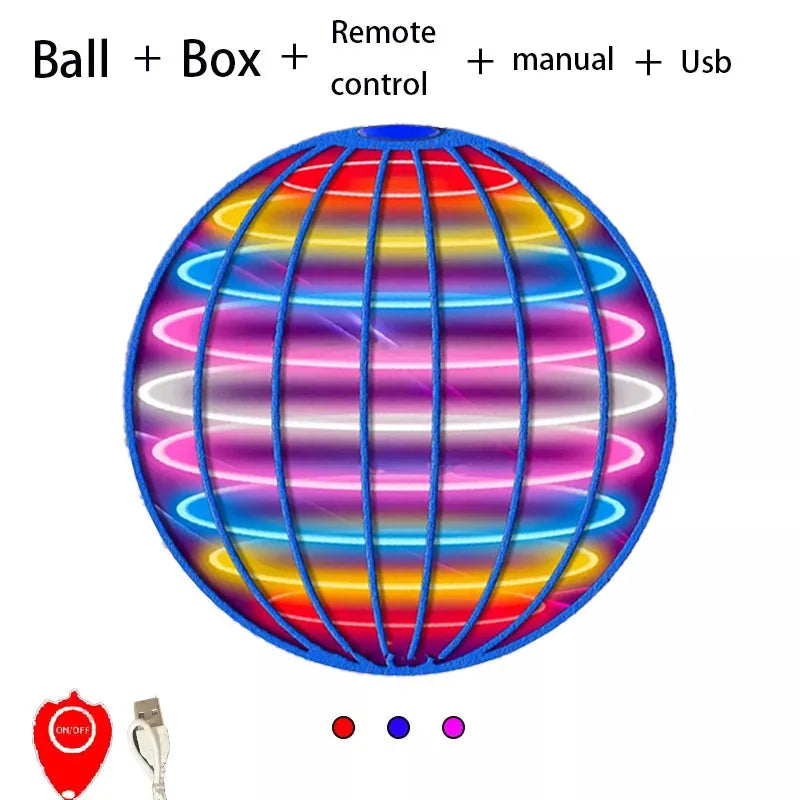 Kid's LED Magic Flying Boomerang Orb Ball
