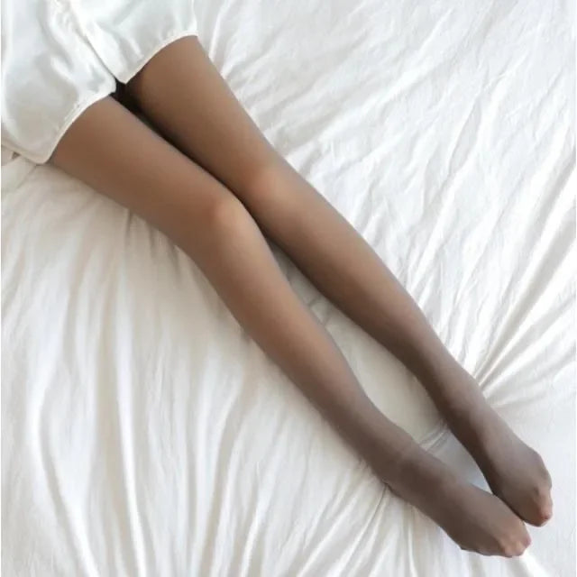 GlowSheer™ Fleece-Lined Tights ❄️✨