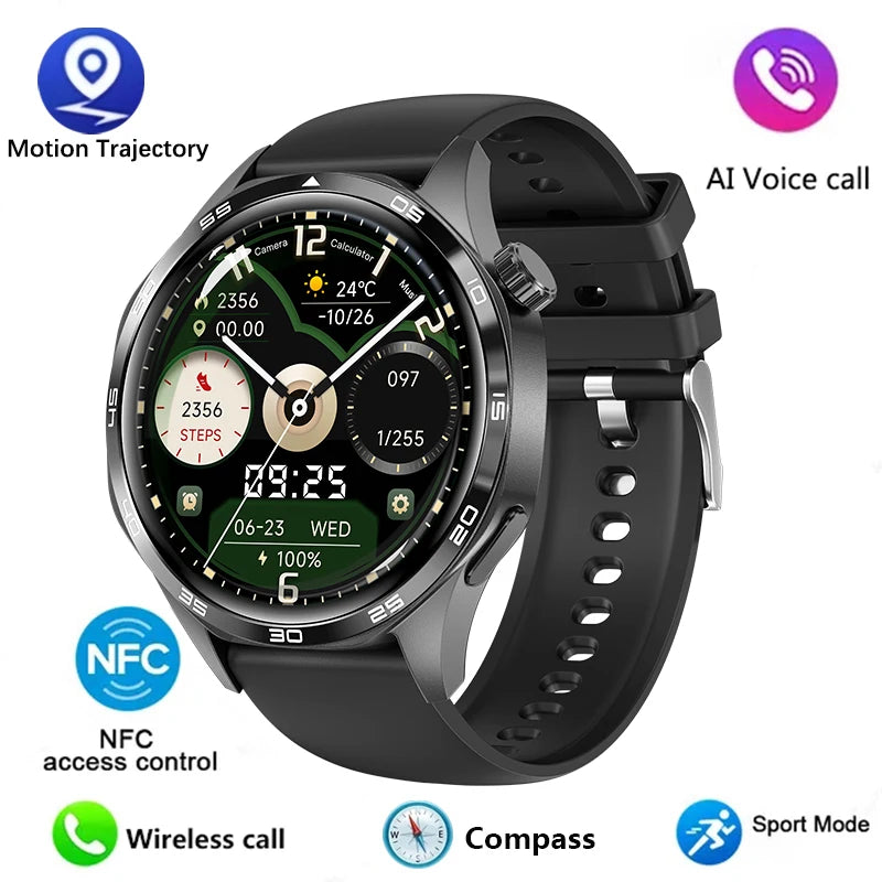 Paearofero - GT5 Pro Smartwatch With HD Display & AI Assist