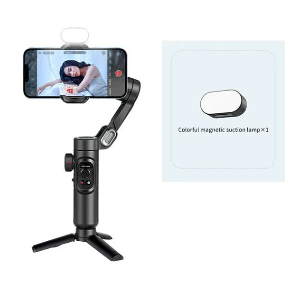 AOCHUAN 3-Axis Handheld Gimbal Stabilizer for Smartphone with Fill