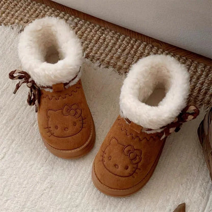 Hello Kitty Snow Sherpa Boots