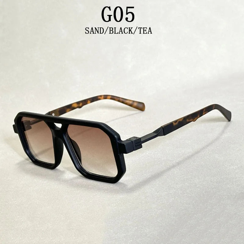 Square Vintage Fashion Sunglasses