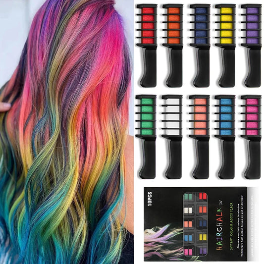 ColorSplash™ Temporary Hair Chalk 🎨💁‍♀️