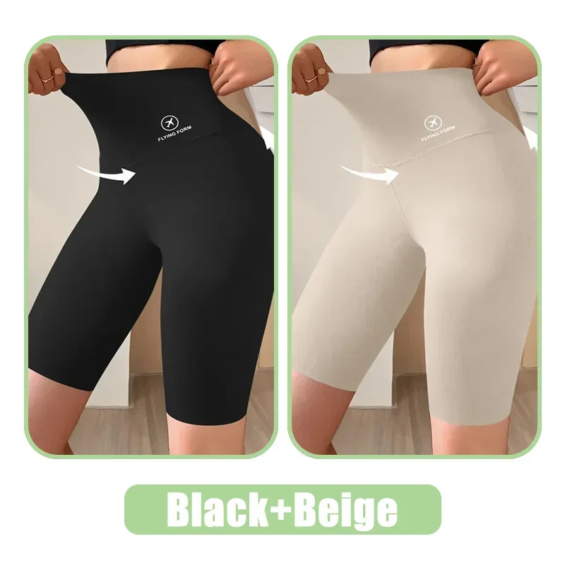 M-XL Women Shorts Sports Shorts For Women New Cycling Jogging Fitness High Waist Push Up Gym shorts Leggings Yoga Clothing