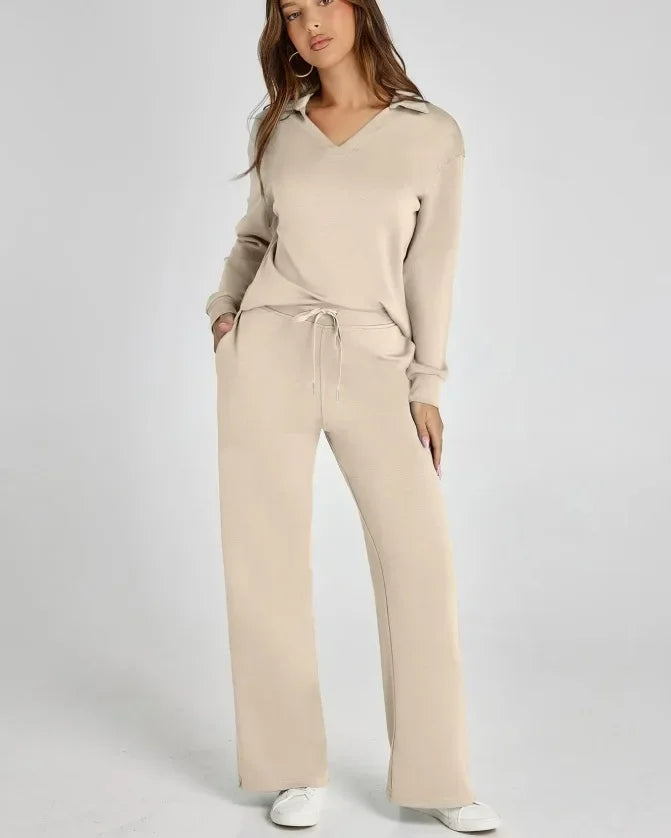 BreezeFlex™ – Wrinkle-Free Fall Lounge Set