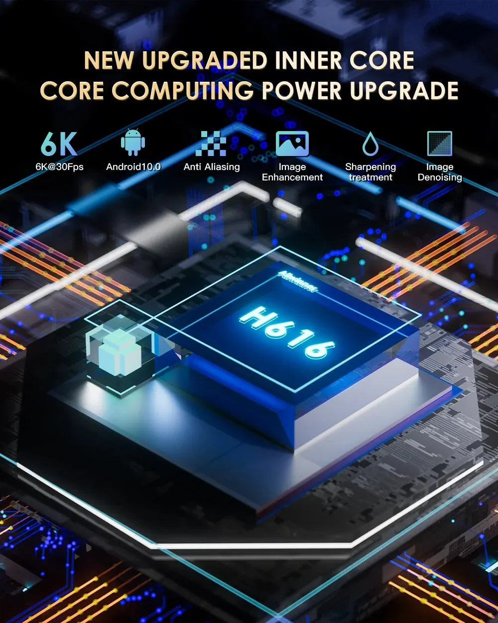 HONGTOP H20PRO Smart TV Box WiFi6 Android 10 6K 4K 3D Media Player TV Box Android 2.4G&5G WIFI Very Fast 1080P Set Top Box