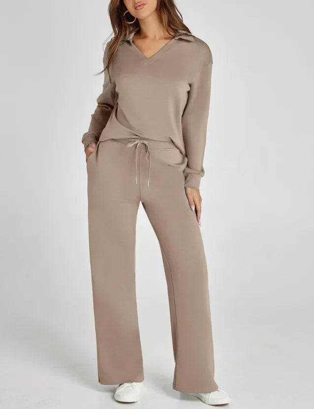 BreezeFlex™ – Wrinkle-Free Fall Lounge Set
