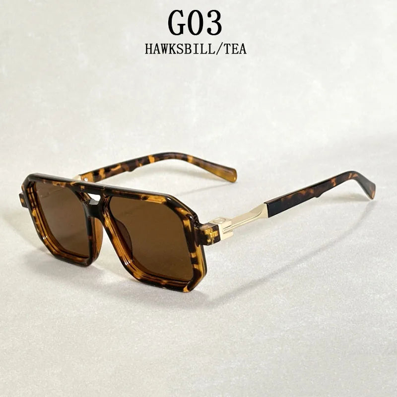 Square Vintage Fashion Sunglasses