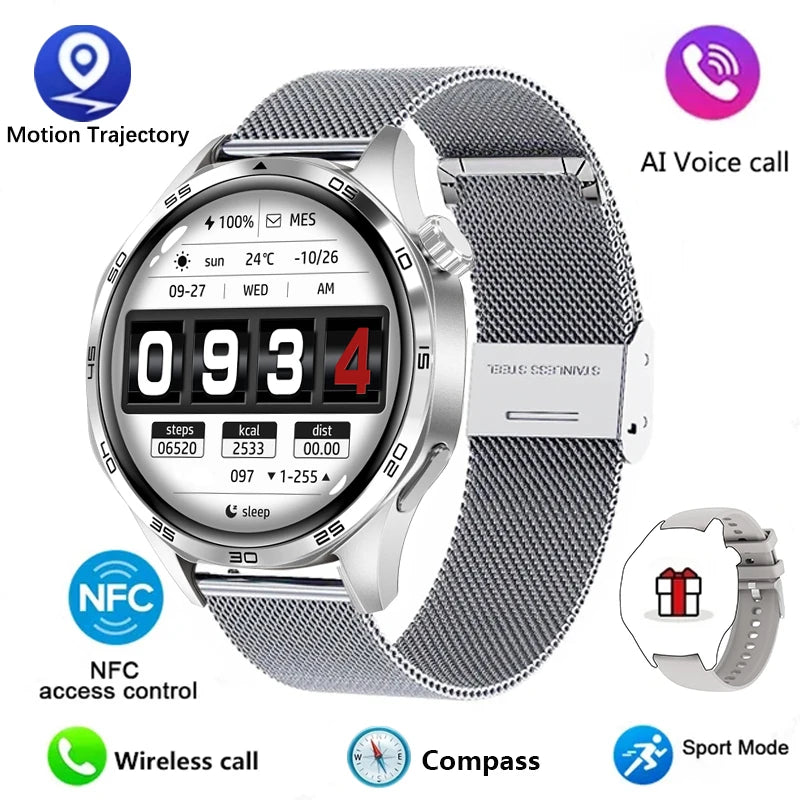 Paearofero - GT5 Pro Smartwatch With HD Display & AI Assist