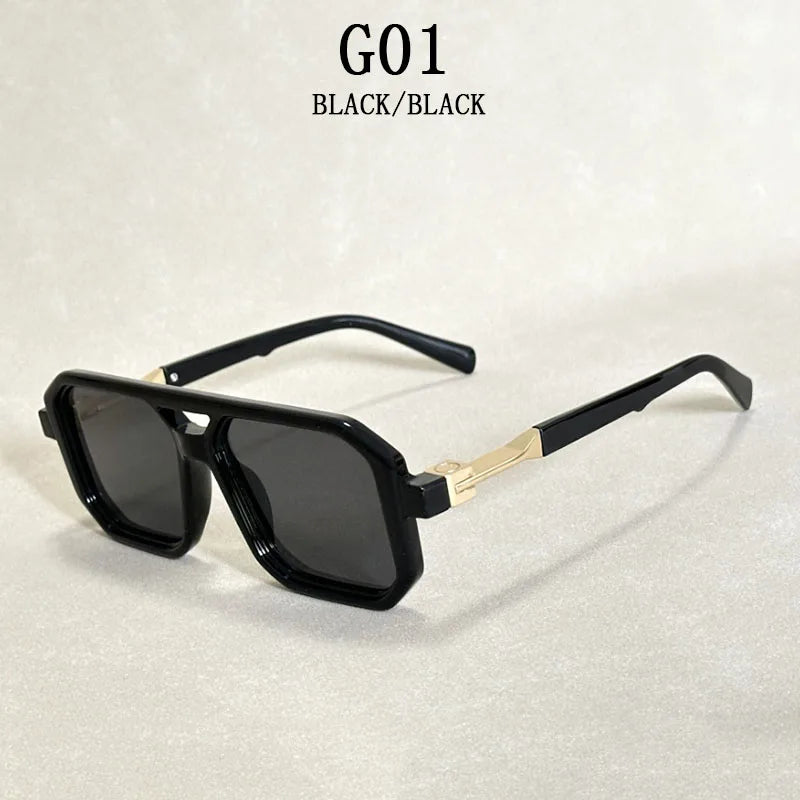 Square Vintage Fashion Sunglasses