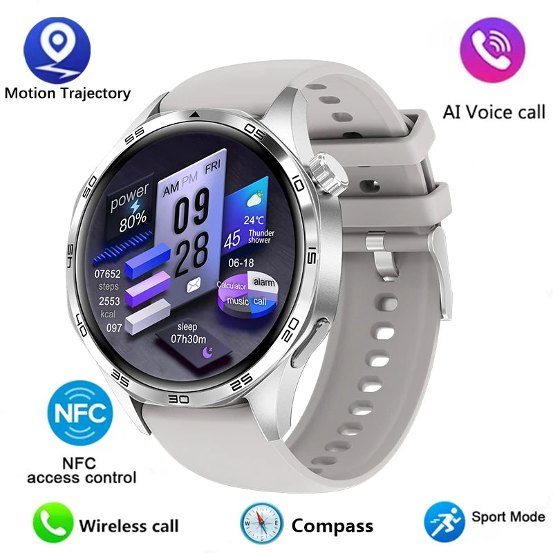 Paearofero - GT5 Pro Smartwatch With HD Display & AI Assist
