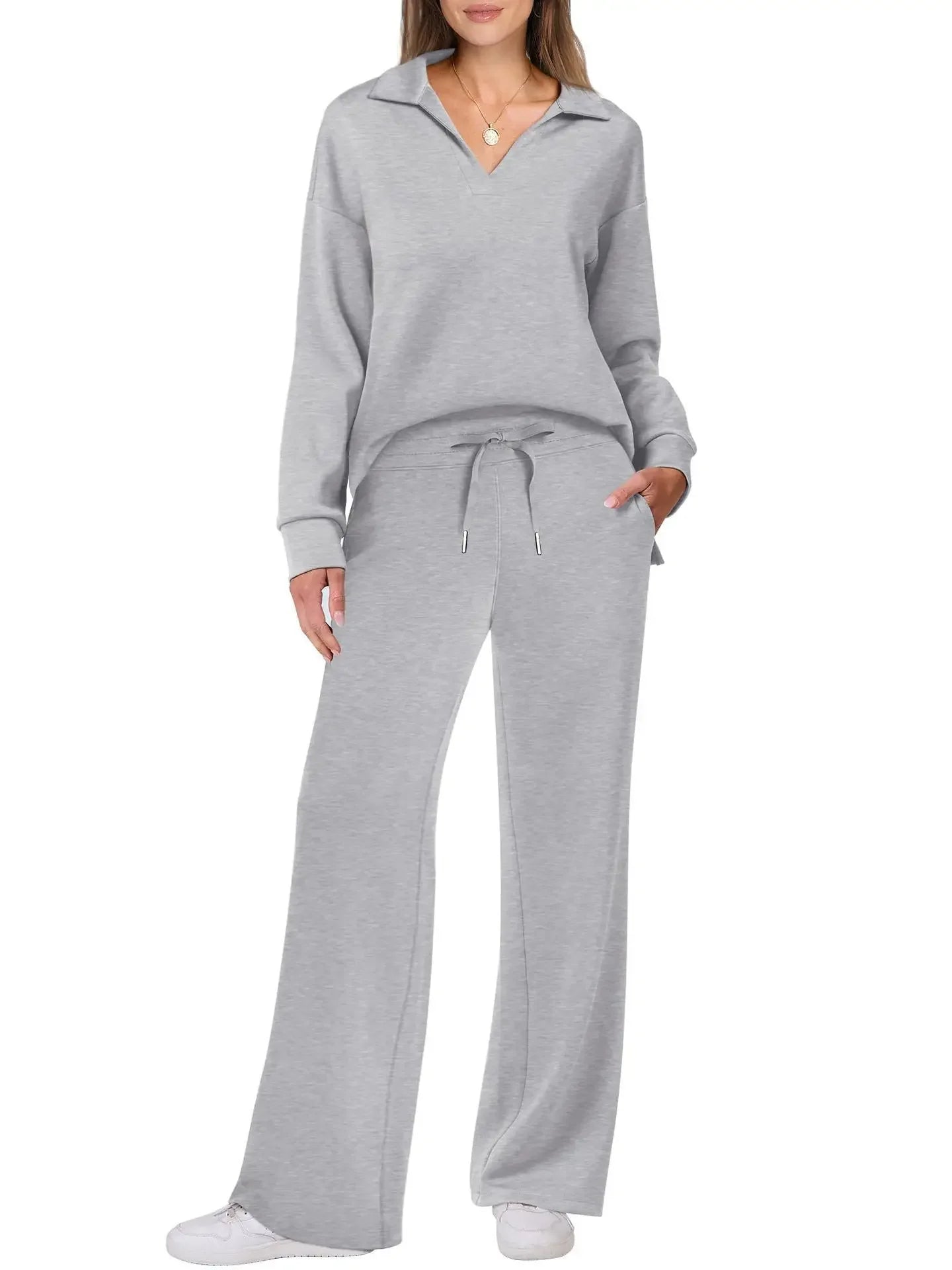 BreezeFlex™ – Wrinkle-Free Fall Lounge Set