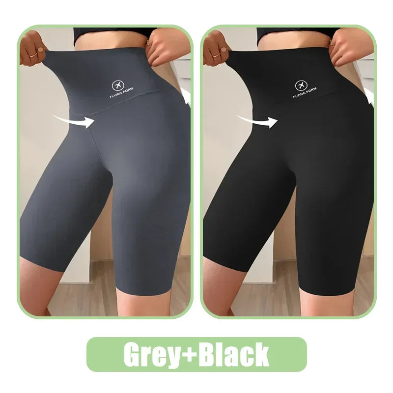 M-XL Women Shorts Sports Shorts For Women New Cycling Jogging Fitness High Waist Push Up Gym shorts Leggings Yoga Clothing