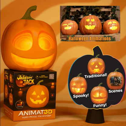 Jabberin Jack The Animated Pumpkin
