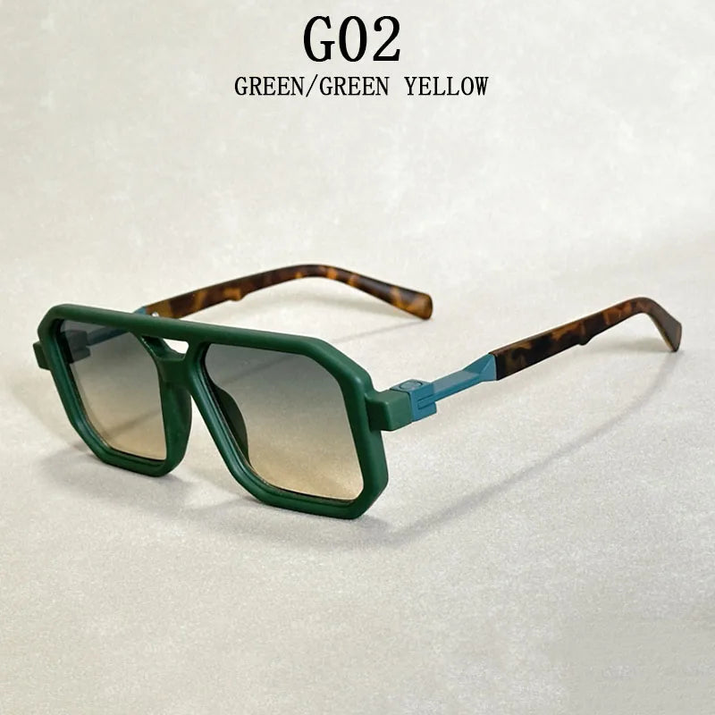 Square Vintage Fashion Sunglasses