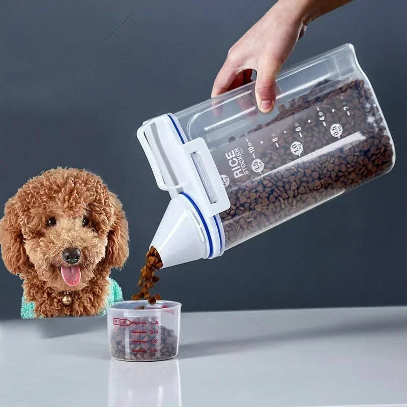 Pet Luxury Store™ -  Food Plastic Storage Tank