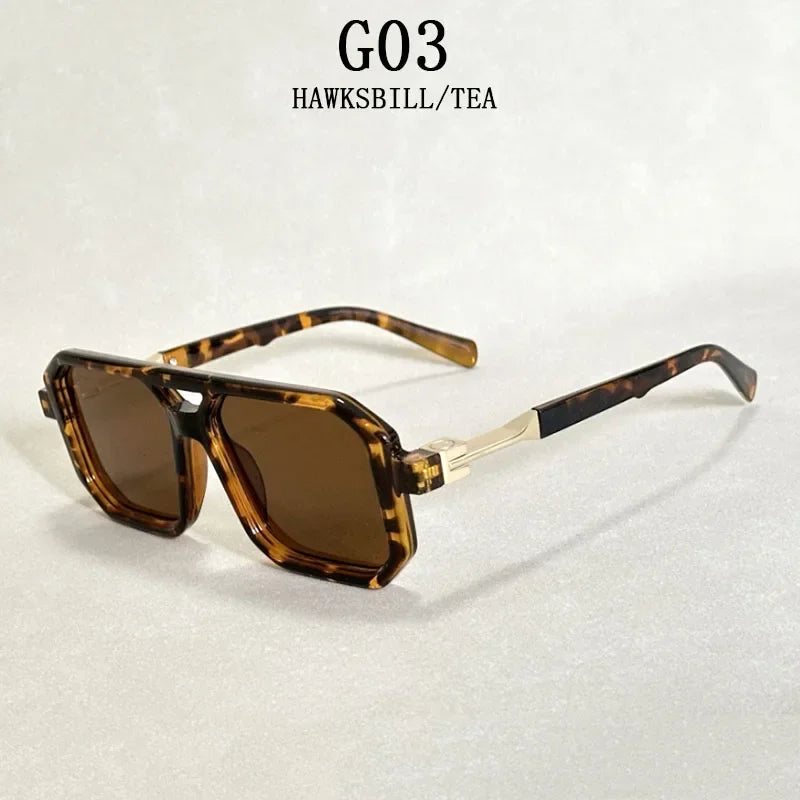 Square Vintage Fashion Sunglasses