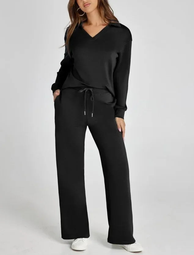 BreezeFlex™ – Wrinkle-Free Fall Lounge Set
