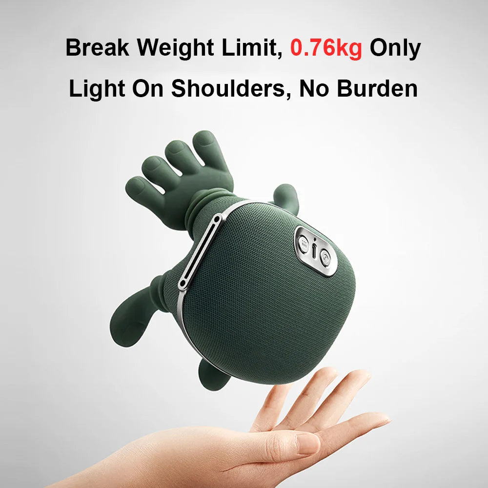 3D Shiatsu Deep-Kneading Neck Massager – Relieve Tension & Stress in Minutes!