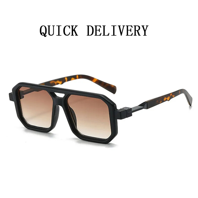Square Vintage Fashion Sunglasses