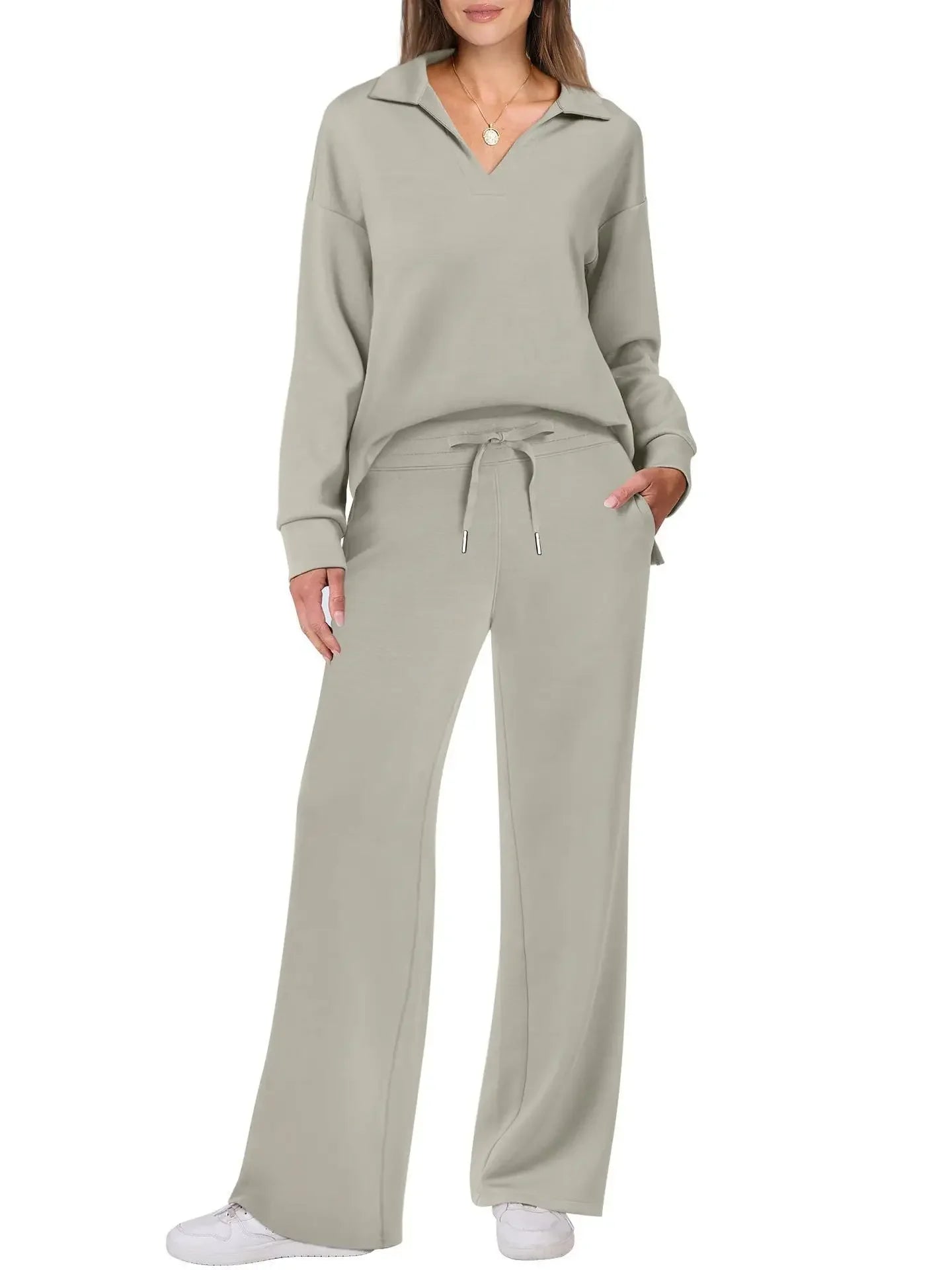 BreezeFlex™ – Wrinkle-Free Fall Lounge Set