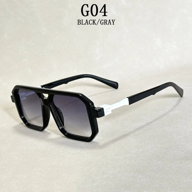 Square Vintage Fashion Sunglasses