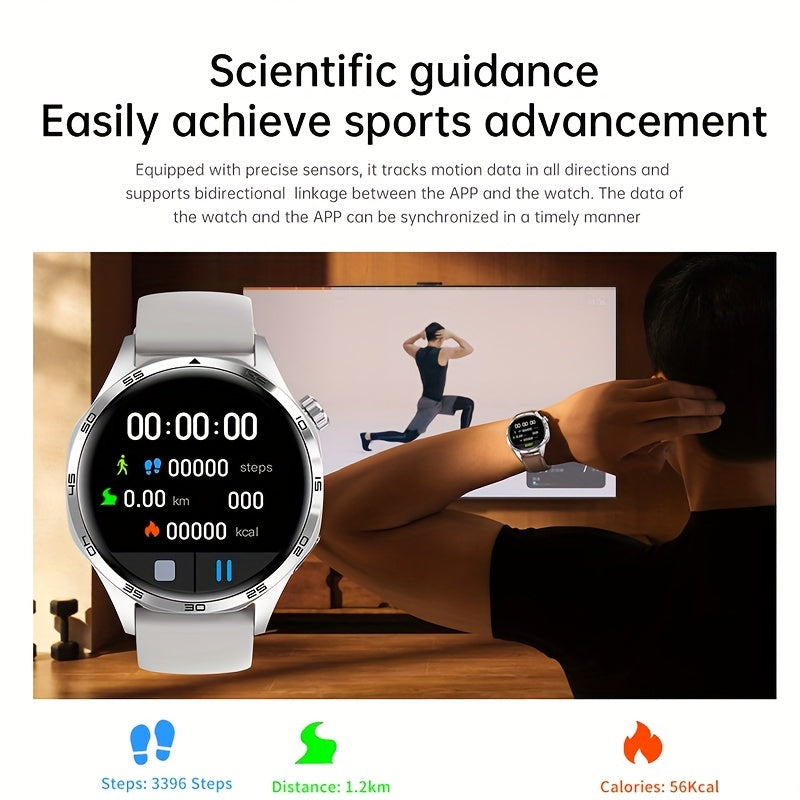 Paearofero - GT5 Pro Smartwatch With HD Display & AI Assist