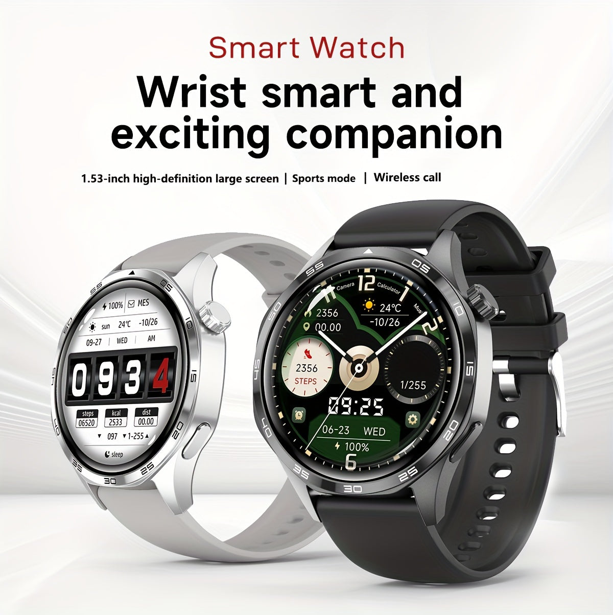 Paearofero - GT5 Pro Smartwatch With HD Display & AI Assist