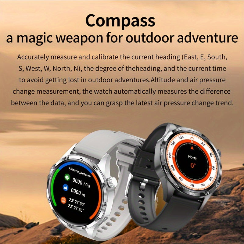 Paearofero - GT5 Pro Smartwatch With HD Display & AI Assist