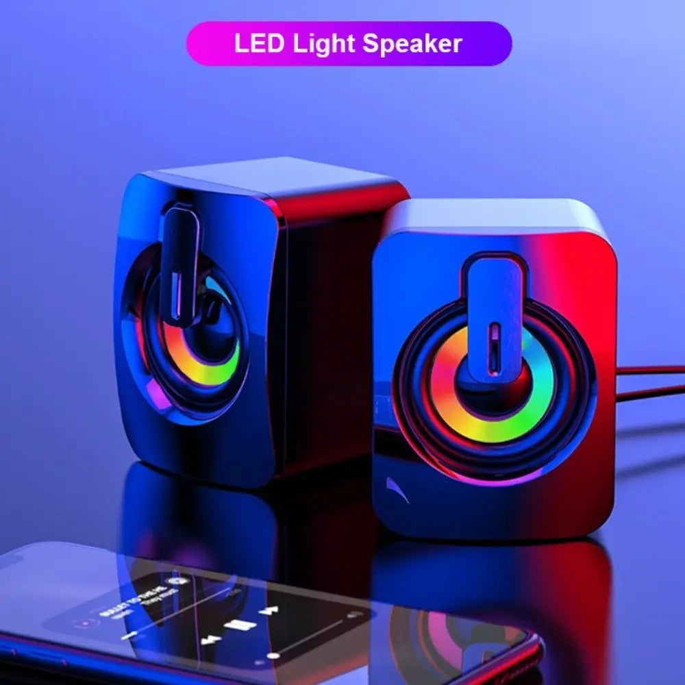 Mini RGB Computer Speaker -RGB Speakers
