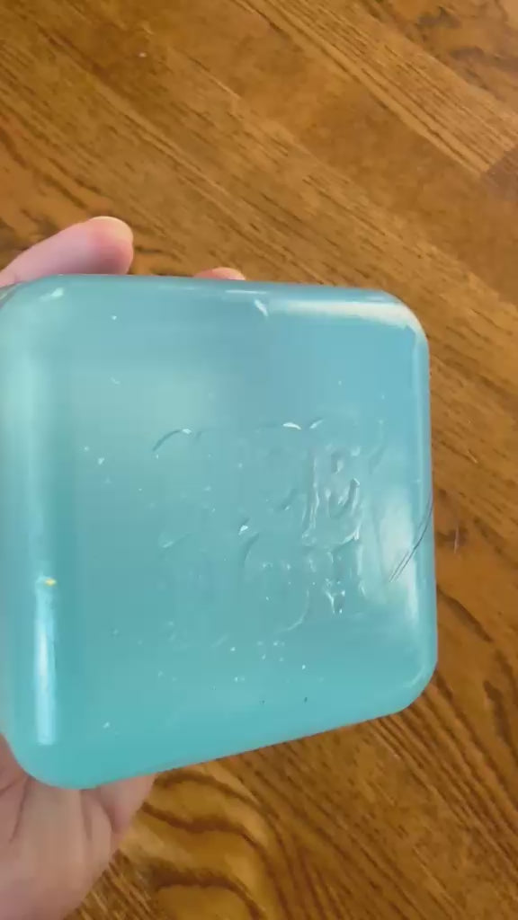TikTok viral NeeDoh Nice cube Blue Large Size Cube, 8.5 cm