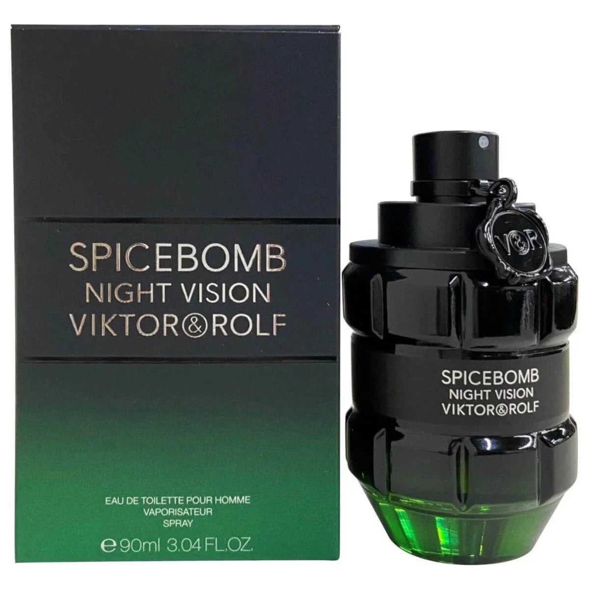 Viktor & Rolf Spicebomb Night Vision Eau de Toilette 3.0 oz / 90ml for Men – New in Box