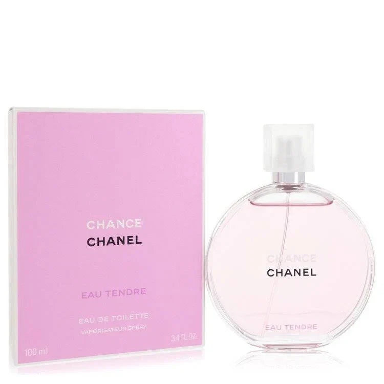CHANEL Chance Eau Tendre Eau de Toilette EDT Spray 3.4 oz / 100 ml New Sealed